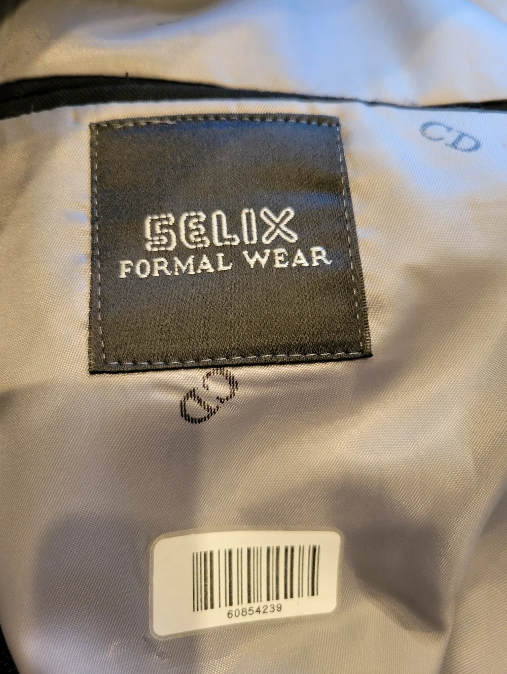 Christian Dior Men's Black Tuxedo Jacket Satin Lapel Made in USA Size 44L - Picture 3 of 11